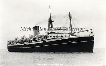 Postcard of New Australia dated 1st June 1953